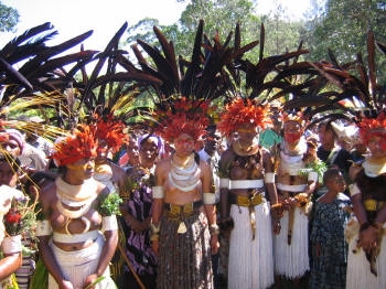 Papua N. Gw. poświęcenie kościoła